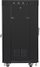 Kabinet rack 19" Lanberg FF01, 22U, 600x600 mm, derë me rrjetë, i zi