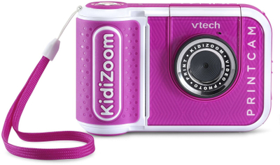 Kamerë për fëmijë VTech KidiZoom Print Cam, me printim të menjëhershëm, rozë