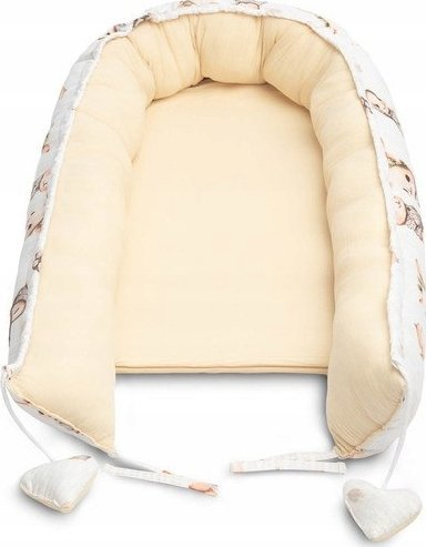 Kokon për bebe Sensillo Munshine Cocon Blue Kingdies, 80x45 cm, pambuk, shumëngjyrësh