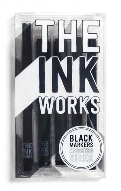 Сет пенкала Ooly InkWorks, 5 парчиња, црно мастило