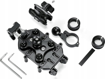 Mbajtëse telefoni për motoçikletë UleFone Armor Mount Pro AM02, universale, e zezë