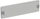 Pllakë ballore izoluese Legrand XL³400 020392, 1/4 turn, lartësi 150mm, gri