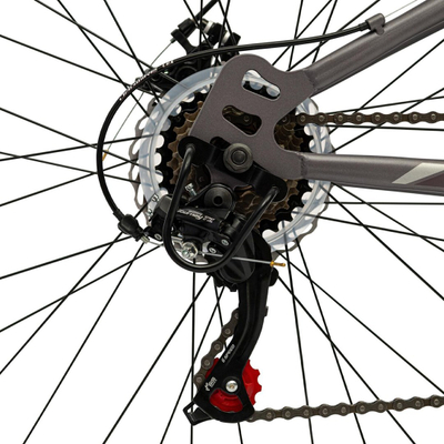 Biçikletë malore Huffy Marker, 27.5", 21 shpejtësi Shimano, gri