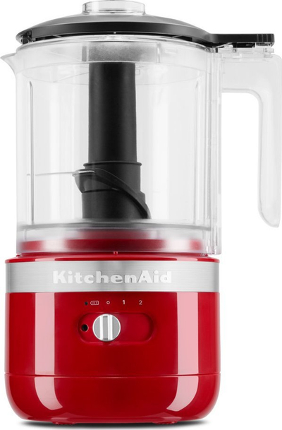 Сечко без кабел KitchenAid 5KFCB519EDG, 1.2L, батерија 12V, црвен