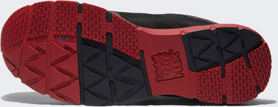 Atlete pune Timberland Radius Alloy-Toe, për burra, numri 7, e zezë me të kuqe