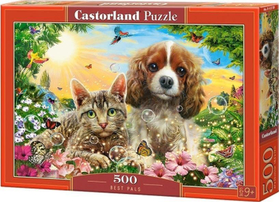 Puzzle Castorland Best Pals, 500 copa, me ngjyra
