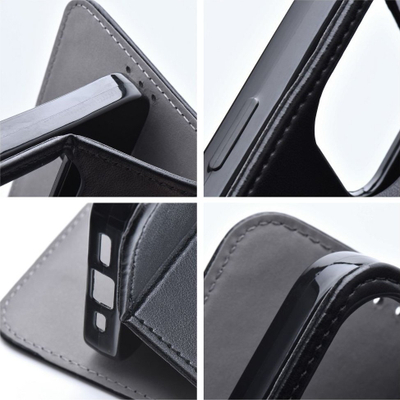 Këllëf-portofol Case Futera Smart Magneto për iPhone 15 Pro, me magnet, i zi