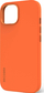 Këse telefoni Decoded për iPhone 15, silikon, MagSafe, portokalli apricot