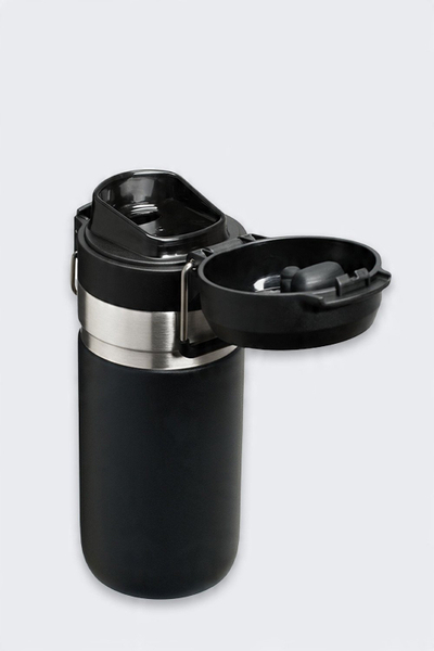 Shishe uji Go Quick Flip, 0.47L, e zezë