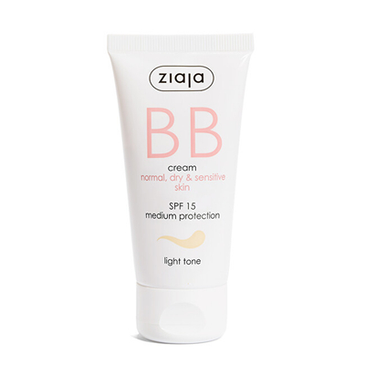 Krem BB Ziaja SPF 15 Light Tone, 50 ml
