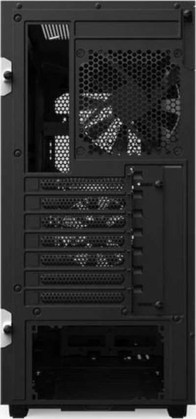 Kasë kompjuteri Nzxt H510 Flow (CA-H52FW-01), e zezë/ bardhë