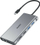 Stacion dokimi Aukey CB-C89, USB C, HDMI 4K, RJ45, gri