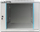 Кабинет мрежен Qoltec RACK 19", 600 x 450 x 500 mm, сив