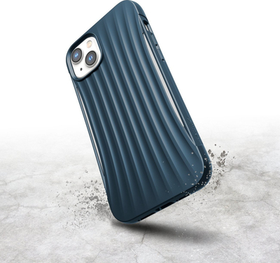Maskë mbrojtëse Raptic Clutch Case për iPhone 14, e pajtueshme me MagSafe, mbrojtje e fortë, blu
