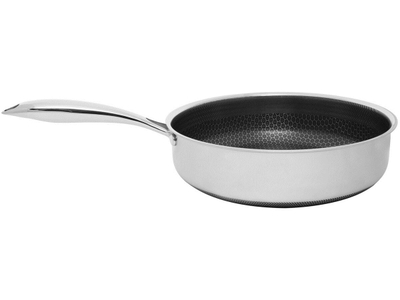 Tigan sauté Kohersen Black Cube 71110, 26 cm, 3.6 L, për induksion, i argjendtë