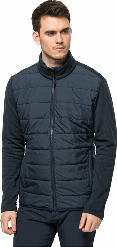 Xhaketë dimri për burra Jack Wolfskin Glaabach 3in1 JKT M, 3‑në‑1, me kapuç, portokalli e errët