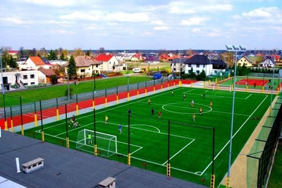 Rrjetë për porta futbolli Yakimasport 100792, 5x2 m, 4 mm, blu