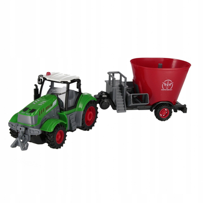 Lodër traktor me komandë nga larg Mega Creative Ice Cream QH205-5, 50x16x12 cm, shumëngjyrëshe