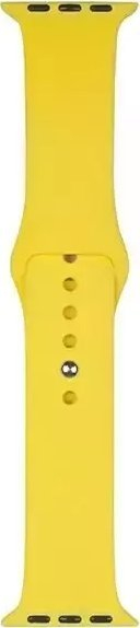 Rrip smartwatch Beline Silicone për Apple Watch 42 44 45 49mm, silikon, i verdhë