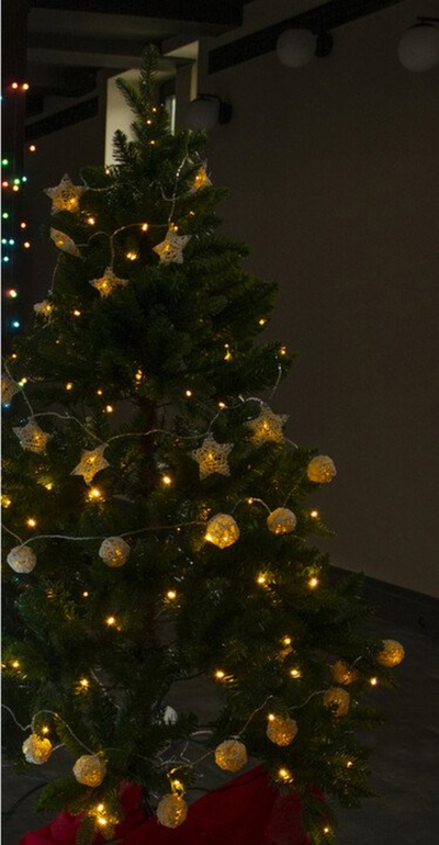 Drita festive me bateri Retlux RXL 248, 16 x WW TM, e bardhë e ngrohtë