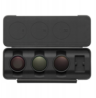 Set filtre ND DJI Osmo Nano, ND8 ND16 ND32, kuti mbrojtëse, i zi