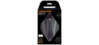 Lopatë e palosshme Fiskars, zezë
