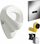 Pisoar muri Geberit Electronic Flush 230, me sensor infra të kuq, dalje horizontale, krom