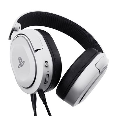 Geјминг слушалки Trust GXT 498W Forta, 50 mm, за PS5 PS4 PC, бели