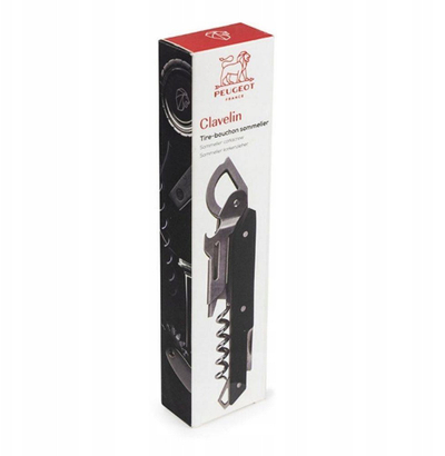 Hapës shisheje Peugeot Clavelin Waiter, manual, çelik inox
