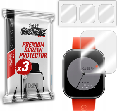 Mbrojtës ekrani GrizzGlass Hydrofilm për Nothing CMF Watch Pro, transparencë e lartë
