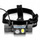 Dritë koke ACV Headlamp, e rikarikueshme, e zezë