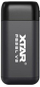 Полнач power bank Xtar PB2SL V2, за батерии литиум јон 18650 20700, УСБ, црн