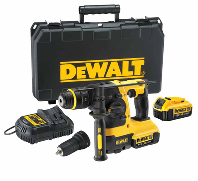 Çekiç me rrotullim DeWalt DCH254M2, pa kabllo 18V 4Ah, SDS Plus, verdh e zi