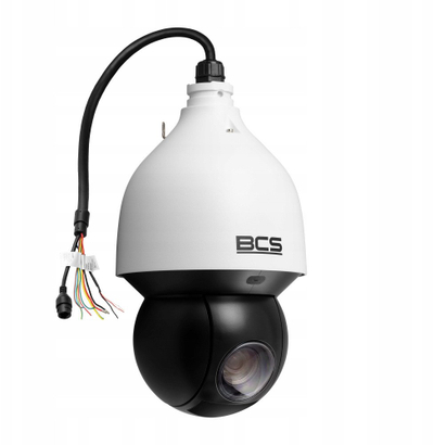 Kamerë IP PTZ BCS BCS-L-SIP4232SR15-Ai2, 2MP, zoom optik 32x, e bardhë