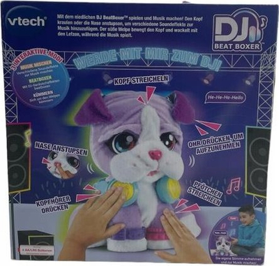 Loje interaktive VTech Kiditronics DJ BeatBoxer, me drita edhe tinguj, shumngjyrëshe