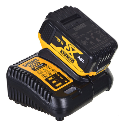 Set veglash pa kabllo Dewalt DCK2080P2T QW, 6 pjesë, 18V, me bateri 5.0Ah