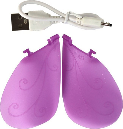 Loje zanë fluturuese LeanToys NO8018, me sensor dore, karikim me USB, ngjyrë vjollcë