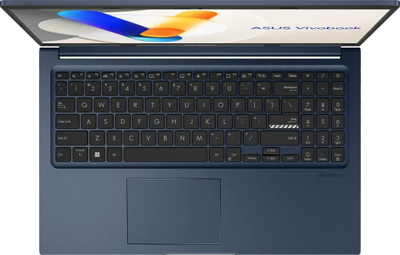 Laptop Asus Vivobook 15 X1504VA, Intel Core 5 120U, 16GB RAM, 512GB SSD, 15.6", blu