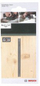Teh blane Bosch 2609256649 HM CT, profesional, për dru, argjendtë