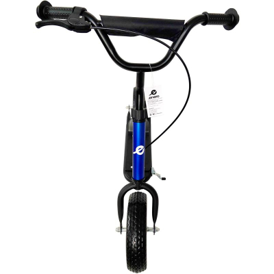 Trotinet për kalamaj Upominkarnia Ghost Rider Junior, rrota 10", mban 50 kg, blu me të zezë