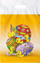 Промотивна кеса MFP Easter L Pattern 7, 29.5x46x8 cm, велигденски мотив, жолта