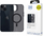 Maskë mbrojtëse MagSafe Smoke MagCase për iPhone 13 14 6.1", gjysmë e tejdukshme, gri smoke