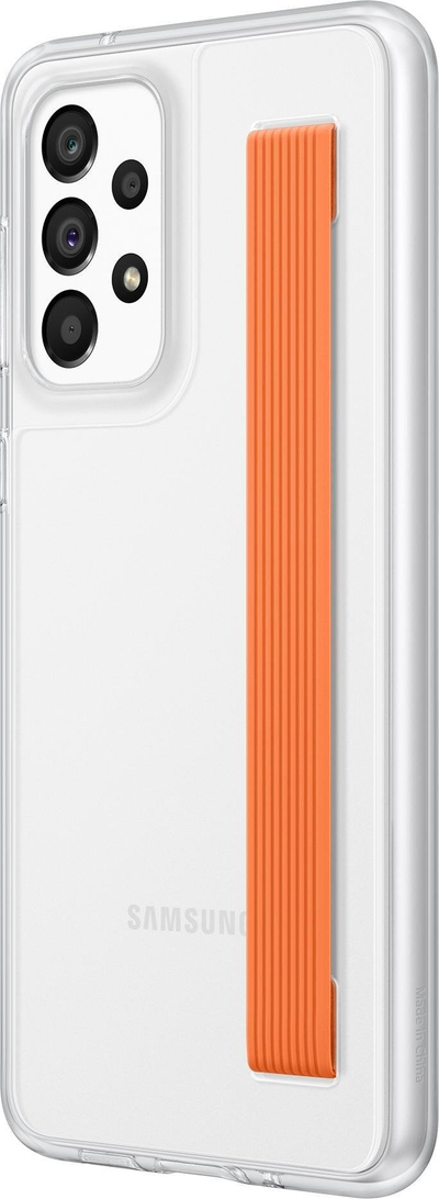 Mbulesë telefoni Samsung Slim Strap Cover, për Galaxy A33, transparente