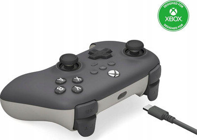 Gamepad 8BitDo Ultimate C për Xbox, me kabllo, RGB, gri