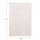 Panel muri dekorativ katror Santorini 80x4x120Hcm (HM4506), bardhë