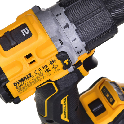 Kaçavidë goditëse pa tel Dewalt DCD805P2T QW, 18V, 2x 5.0Ah Li Ion, me valixhe