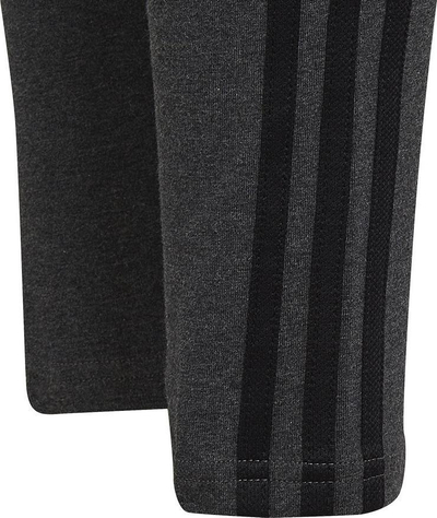 Leggins për vajza adidas 3S Leg Jr HB7937, pambuk me poliester, gri