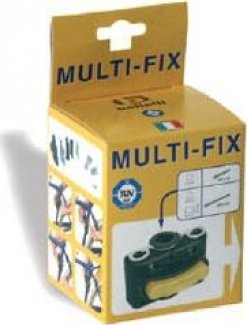 Систем за анкерирање Bellelli Multifix, за детски седишта за велосипед, пластичен со метална структура, црн