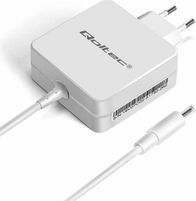 Karikues laptopi Qoltec për Huawei, 65W 19V 3.42A, prizë 4.0x1.7mm, i zi
