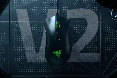 Maus Razer DeathAdder V2 - USB, e zezë